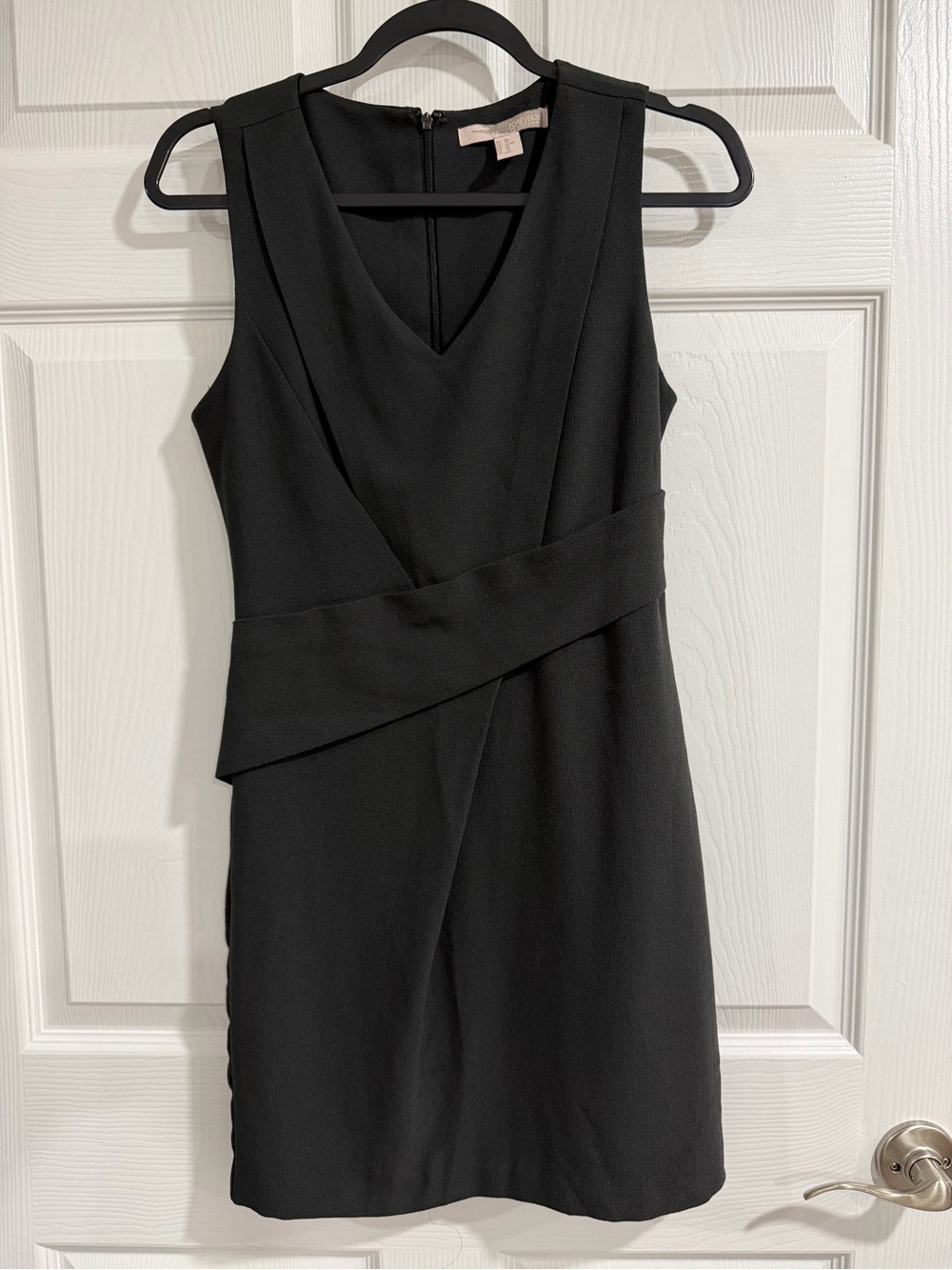 Forever 21 Deep Charcoal Grey Sleeveless V-Neck Mini Dress